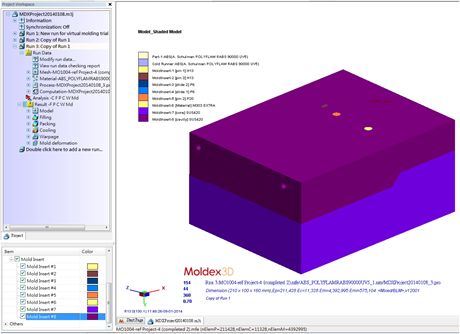 Moldex3D 塑料模流分析方案 模流分析 CFD软件